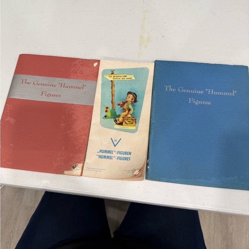 Hummel Figurine Pamphlets Collectors Guides Lot of 3 books Identification